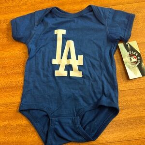LA Dodger's onesie